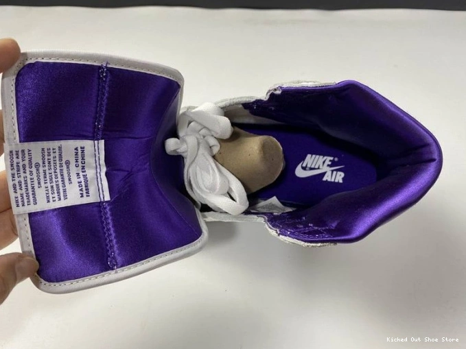 Kick Theory 1 HIGH JORDAN RETRO PURPLE AIR COURT CD0461-151 0726